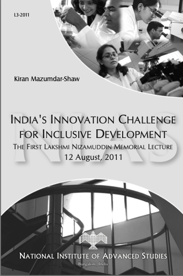 India's innovation challenge for inclusive development