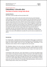 Fukushima: A decade after: the future of nuclear energy looks bleak